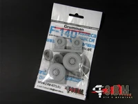 RS32006  дополнения из смолы  F-14D колеса шасси  (1:32) 2000002154020