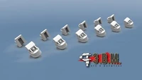 RS35005  дополнения из смолы  Отбойники балансиров ИС-2 поздние  (1:35) 2000000195940