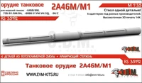 RS35192  дополнения из смолы  Танковое орудие 2А46М/М1 для Танк-64/72/80/90  (1:35) 2000002194002