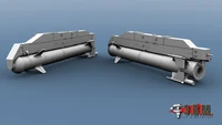 RS48075  дополнения из смолы  Ракета Х-39 ЛМУР "Изделие 305" для модели вертолета "Аллигатор  (1:48) 2000002185963