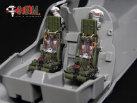 RS48100  дополнения из смолы  Кресла пилотов К-37-800М" вертолета "Аллигатор" с 3Д декалью  (1:48) 2000002185994
