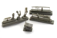 ZA35225  дополнения из смолы  Крупнокалиберный пулемет Browning 12,7mm M2 c люлькой М23, 1шт  (1:35) 2000000168623