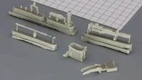 ZA35237  дополнения из смолы  Крупнокалиберный пулемёт Browning 12,7mm M2 c люлькой М-142  (1:35) 2000002139591