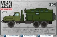 ASK72212  конверсионные наборы  Мастерская МТО-УБ1 для модели УР@Л-4320 от "Звезды"  (1:72) 2000002148692