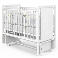 Кровать детская Indigo Classic маятник на колесах 0637317617
