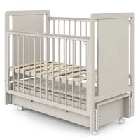 Кровать детская Indigo Classic маятник на колесах, ящик 828854664