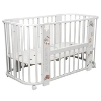 Кровать детская Indigo Baby Line 5 в 1 с поперечным маятником 262711701