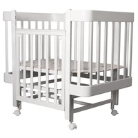 Кровать детская Indigo Tiny продольный маятник на колесах 594247983