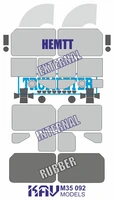 KAV M35 092  Маски окрасочные  Окрасочная маска на HEMTT (Trumpeter)  (1:35) 2000000179780