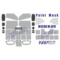 KAV M35 106  Маски окрасочные  Маска на M-1240 M-ATV (Panda)  (1:35) 2000000190198