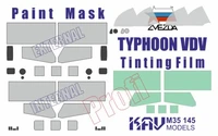 KAV M35 145  Маски окрасочные  Окрасочная маска на Тайфун ВДВ ПРОФИ  (1:35) 2000002116899