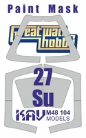 KAV M48 104  инструменты для работы с краской  Окрасочная маска С-27 (GWH)  (1:48) 2000002220169