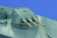 700L14  металлические стволы  Yamato class; 9x 46 cm/45 (18.1")  (1:700) 2000000187037