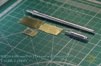 MM3514  стволы  металлические  100 mm D10-T2S barrel with thermal jacket.Танк -55AM/55AMV  (1:35) 2000000083551