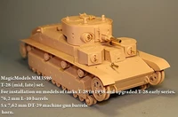 MM3596  стволы металлические  T-28 (mid,late) set. L-10 barrels. 5х7,62 DT-29. Horn.  (1:35) 2000000088457