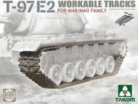 2163  траки наборные  T-97E2 Workable Tracks for M48/M60 family  (1:35) 4897051422440