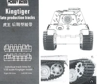 81002  траки наборные  Kingtiger late production Tracks  (1:35) 6939319210029
