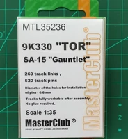 MTL-35236  траки наборные  9К330 "TOR"/SA-15 "Gauntlet"  (1:35) 2000000222103