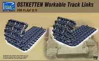 RE30008  траки наборные  Ostketten Workable Track Links for Pz.Kpf III/IV  (1:35) 6953391900234