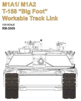 RM-5009  траки наборные  M1A1/M1A2 T-158 Workable Track Link (1:35) 4897062620132