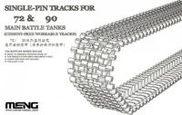 SPS-029  траки наборные  SINGLE PIN TRACKS Танк 72 &amp; Танк 90 (CEMENT-FREE WORKABLE TRACKS)  (1:35) 4897038551088