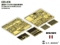 E35-074  фототравление  US Army M1114 HUMVEE - Basic Set (for Bronco kit)  (1:35) 2000002181163