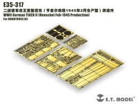 E35-317  фототравление  Tiger II (Henschel Feb-1945 Prod) (HobbyBoss)  (1:35) 2000002181019