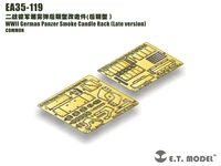 EA35-119  фототравление  German WWII Tank Smoke Candle Rack - Late version  (1:35) 2000002181255