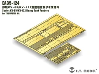 EA35-124  фототравление  Soviet Heavy Tank KV-85 and KV-122- Fenders (for Trump Kit)  (1:35) 2000002183099