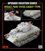 RM-2026  фототравление  M4A3 76W HVSS Early Type detail set  (1:35) 4897062620910
