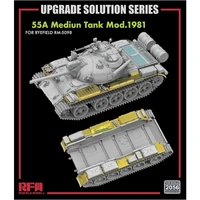 RM-2056  фототравление  Танк-55A Medium Tank Mod. 1981 Upgrade parts set for RM-5098  (1:35) 4897062621368