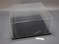 LCB004BL  футляры/боксы для хранения моделей  Бокс акриловый 250х250х120, основание черный глянец 2000002175124