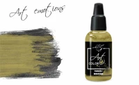 ART071  краска  Art Color Темно-желтая (Dark yellow) 18мл.  арт. ART71 4670404182389