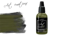 ART195  краска  Art Color Умеренный оливково-зеленый (Moderate olive green) 18мл.  арт. ART195 4670404183188