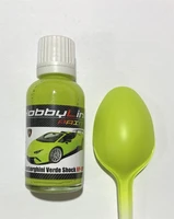 HP-1102  краска  лаковая HobbyLink 30мл.  Lamborghini Verde Shock 2000002211082