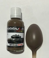 HP-9702  краска  лаковая HobbyLink 30мл.  RAL-8027 Lederbraun 2000002214281