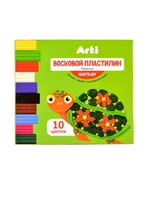 «Пластилин «CRAFT AND JOY», 10 цветов, со стеком» П000464