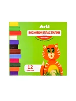 «Пластилин «CRAFT AND JOY», 12 цветов, со стеком» П000465