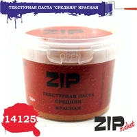 14125  нанесение эффектов  Текстурная паста "Красная" средняя 4678599331322