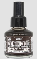 WC02  краска 40мл MR.WEATHERING COLOR WC02 GROUND BROWN 2000002098744
