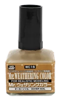 WC16  краска 40мл MR.WEATHERING COLOR WC16 OCHER SOIL 4973028505573