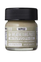 WP02  краска 40мл MR.WEATHERING COLOR WP02 MUD WHITE 2000002087786