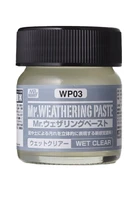WP03  краска 40мл MR.WEATHERING COLOR WP03 WET CLEAR 2000002087793