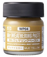 WP04  краска 40мл MR.WEATHERING COLOR WP04 MUD YELLOW 4973028631128