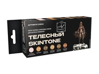 3304  краска  Pacific88 Набор красок Art color Телесный (Skintone), 6шт., арт.3304 4630520955366