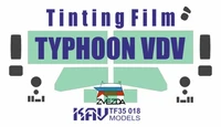 KAV TF35 018  инструменты для работы с краской  Тонировочная пленка на Тайфун ВДВ (Звезда)  (1:35) 2000002116868