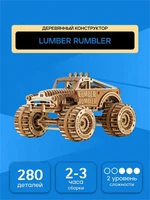 Деревянный 3D конструктор внедорожник Lumber Rumbler 701028240
