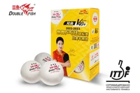 Мячи для н/т Double Fish V40+ 3 star WTTC (6шт.) V111F1