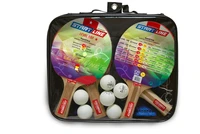 Набор 4 р-ки Level 100, 6 мячей Club Select, сетка с креплением 61-452