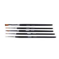 MTS-010  кисти  Набор кистей  Modeling Paint Brush Set (5шт. в наборе) 4897038551286
